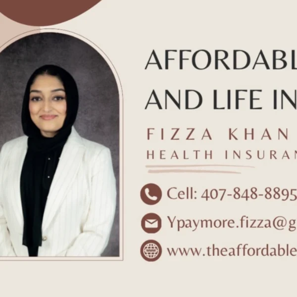 FIZZA KHAN Insurance Agent